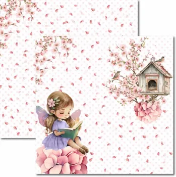 SC-931- Doçura 2 - Papel para Scrapbook Dupla Face 