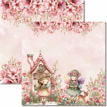 SC-932- Doçura 3 - Papel para Scrapbook Dupla Face 
