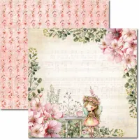 SC-934- Doçura 5 - Papel para Scrapbook Dupla Face 