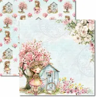 SC-935- Doçura 6 - Papel para Scrapbook Dupla Face