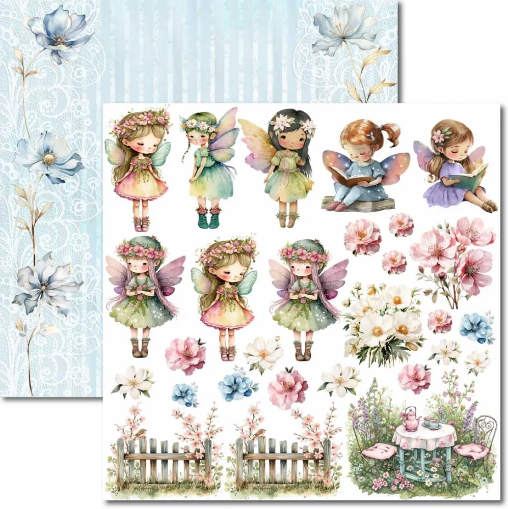 SC-936- Doçura 7 - Papel para Scrapbook Dupla Face Imagem