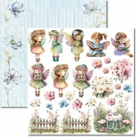 SC-936- Doçura 7 - Papel para Scrapbook Dupla Face