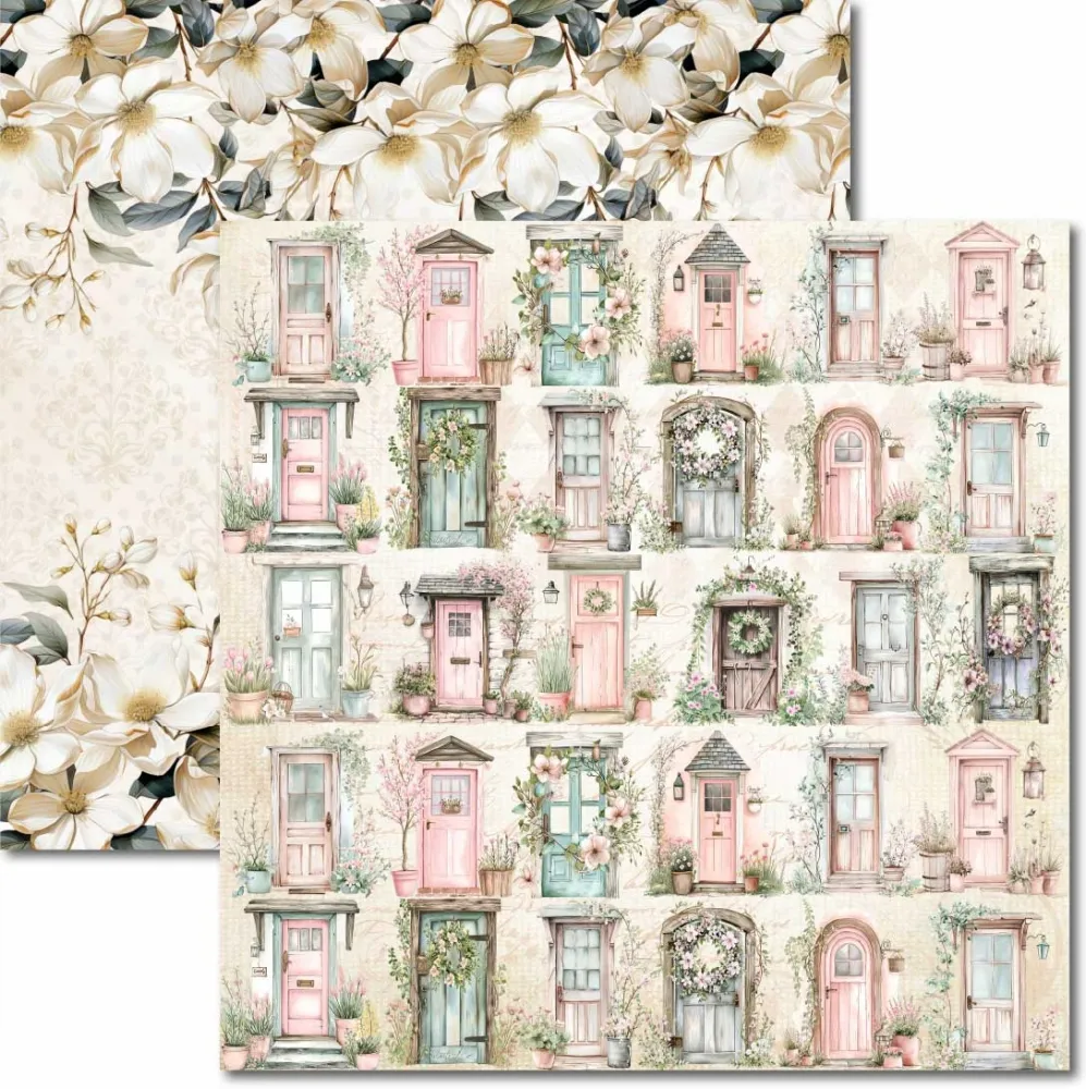 SC-937- Doçura 8 - Papel para Scrapbook Dupla Face Imagem