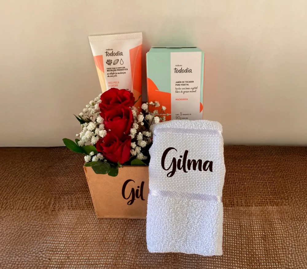Box Natura Amor Essencial: carinho, cuidado e amor 