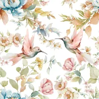 SC-939- Floral 1 - Papel para Scrapbook Dupla Face - Foto 2