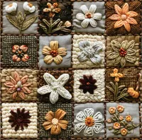 SC-945- Bordado Ponto Alto 10 - Papel para Scrapbook Dupla Face - Foto 2