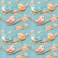 SC-947- Bordado Ponto Alto 12 - Papel para Scrapbook Dupla Face - Foto 2