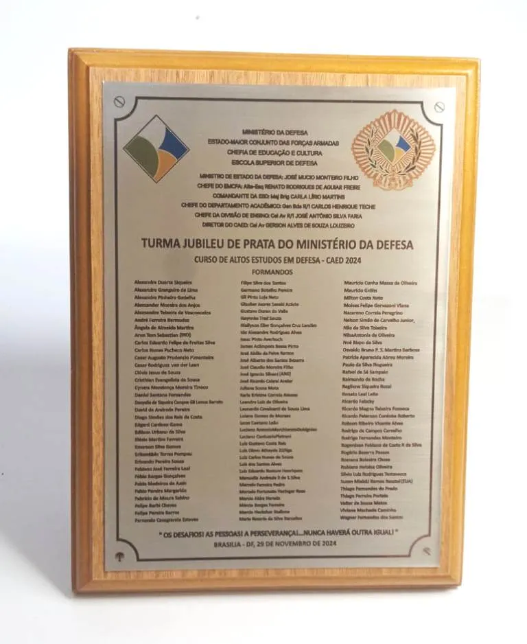 Formatura Inox gravação digital