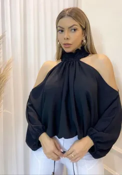Blusa Fru Manga Longa 