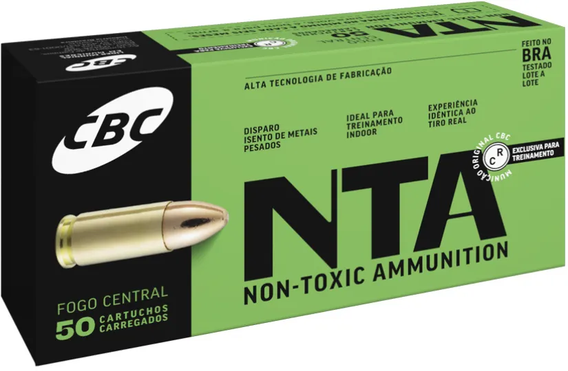 MUNIÇÃO CAL. 380 AUTO NTA EOOG 95gr CX C50 Imagem