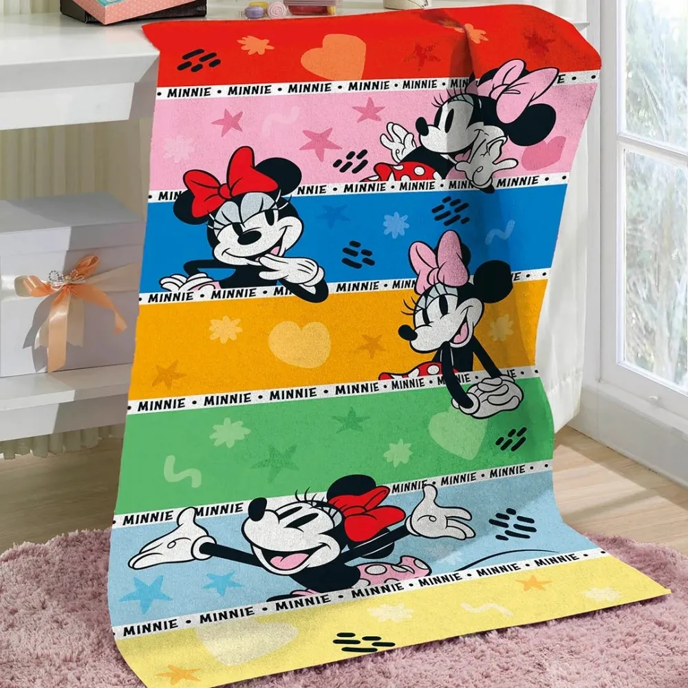  Toalha Praia MiNNIE Infantil 