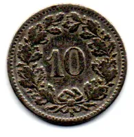 Suíça - 1897 - 10 Rappen - Foto 2