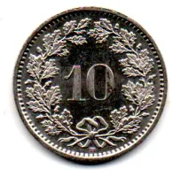 Suíça - 2013 - 10 Rappen - Proof (Espelhada) - Foto 2