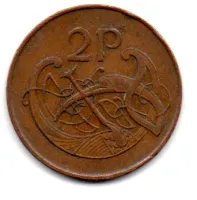 Irlanda - 1971 - 2 Pence - Foto 2