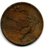 1945 - 2 Cruzeiros - Com Aspas - Moeda Brasil - Foto 2