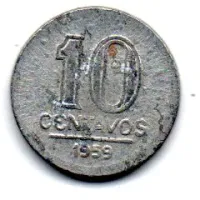 1959 - 10 Centavos - Moeda Brasil