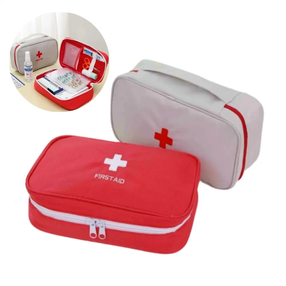 Necessaire Primeiros Socorros Porta Remédio Kit Viagem Imagem