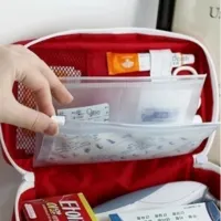 Necessaire Primeiros Socorros Porta Remédio Kit Viagem - Foto 5