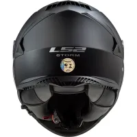 CAPACETE LS2 FF800 STORM MONO - Preto/Fosco C/viseira interna - Foto 3