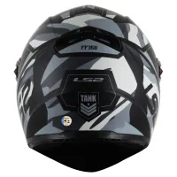 CAPACETE LS2 FF358 TANK CAM / MATT / BLACK - Foto 4