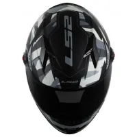 CAPACETE LS2 FF358 TANK CAM / MATT / BLACK - Foto 5