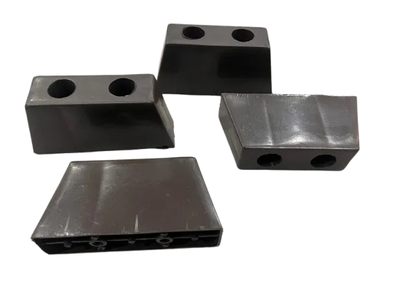 Pés p/ sofá PVC toco (4un) Imagem