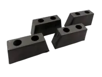 Pés p/ sofá PVC toco (4un) - Foto 2