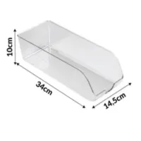 Organizador Porta Latas Acrílico P Geladeira Armários Ordene - Foto 4