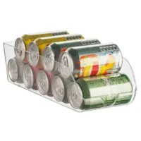 Organizador Porta Latas Acrílico P Geladeira Armários Ordene - Foto 5