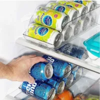 Organizador Porta Latas Acrílico P Geladeira Armários Ordene - Foto 6