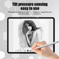 Caneta Touch Screen Ponta Fina Desenho iPad iPhone Android Alta Precisão Universal Design Grafico Tarefas Diaárias Tecnologia Multifuncional Eficiente Conforto - Foto 3