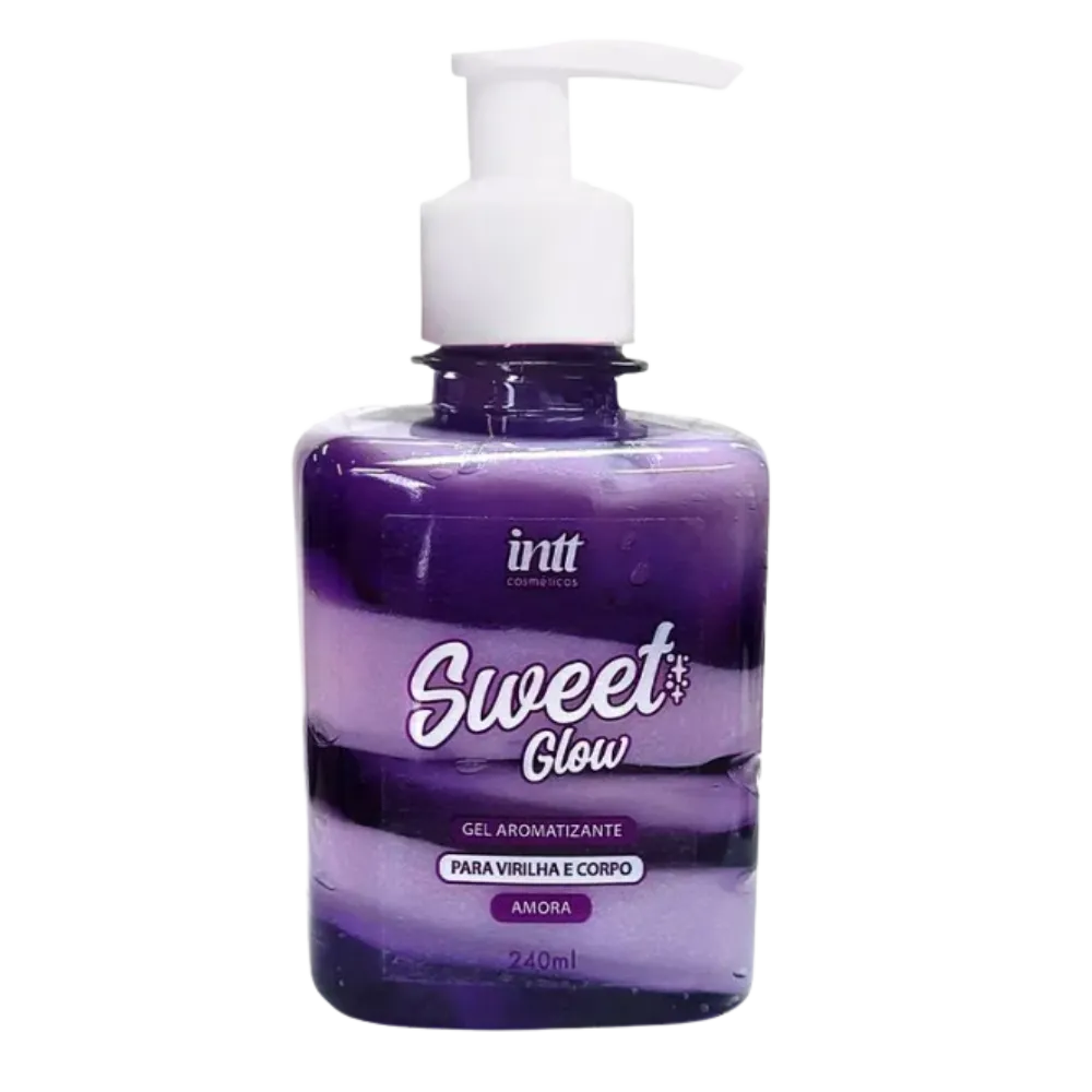 Sweet Glow Amora Gel Hidratante Beijável para Virilha e Bumbum 240ml