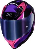 CAPACETE NORISK FLOW PULSE ROXO / ROSA - Foto 6