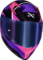 CAPACETE NORISK FLOW PULSE ROXO / ROSA - Foto 7