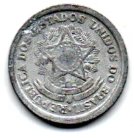 1958 - 20 Centavos - Moeda Brasil - Foto 2
