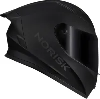 CAPACETE NORISK FLOW MONOCOLOR MATTE / BLACK - Foto 2