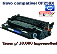 Toner compatível HP CF258X 58X | M428FDW M404DW M428DW M404N