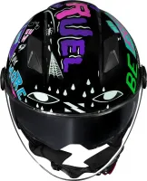 CAPACETE NORISK ORION SV FREE PRETO / VIOLETA - Foto 5