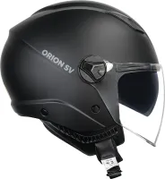 CAPACETE NORISK ORION SV MONOCOLOR PRETO FOSCO - Foto 4
