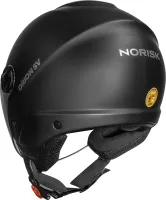 CAPACETE NORISK ORION SV MONOCOLOR PRETO FOSCO - Foto 9