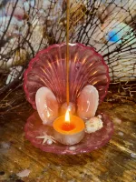 Porta vela ostra com perola - Foto 6