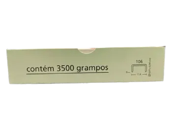 Grampo para grampeador manual 106/6 - Foto 2