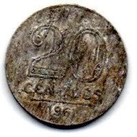 1961 - 20 Centavos - Moeda Brasil