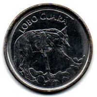 1994 - 100 Cruzeiros Reais - Moeda Brasil - C/ Danos - Foto 2