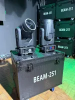 MOVING BEAM 8R 250W + ARCO DE LED CASE COM 4 UNIDADES