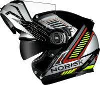 CAPACETE NORISK ROUTE FF345 CHARGE CINZA - Foto 2