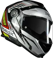 CAPACETE NORISK ROUTE FF345 CHARGE CINZA - Foto 8