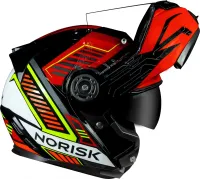 CAPACETE NORISK ROUTE FF345 CHARGE VERMELHO - Foto 2
