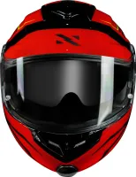 CAPACETE NORISK ROUTE FF345 CHARGE VERMELHO - Foto 4