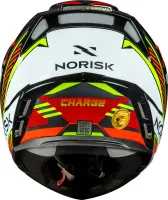 CAPACETE NORISK ROUTE FF345 CHARGE VERMELHO - Foto 9
